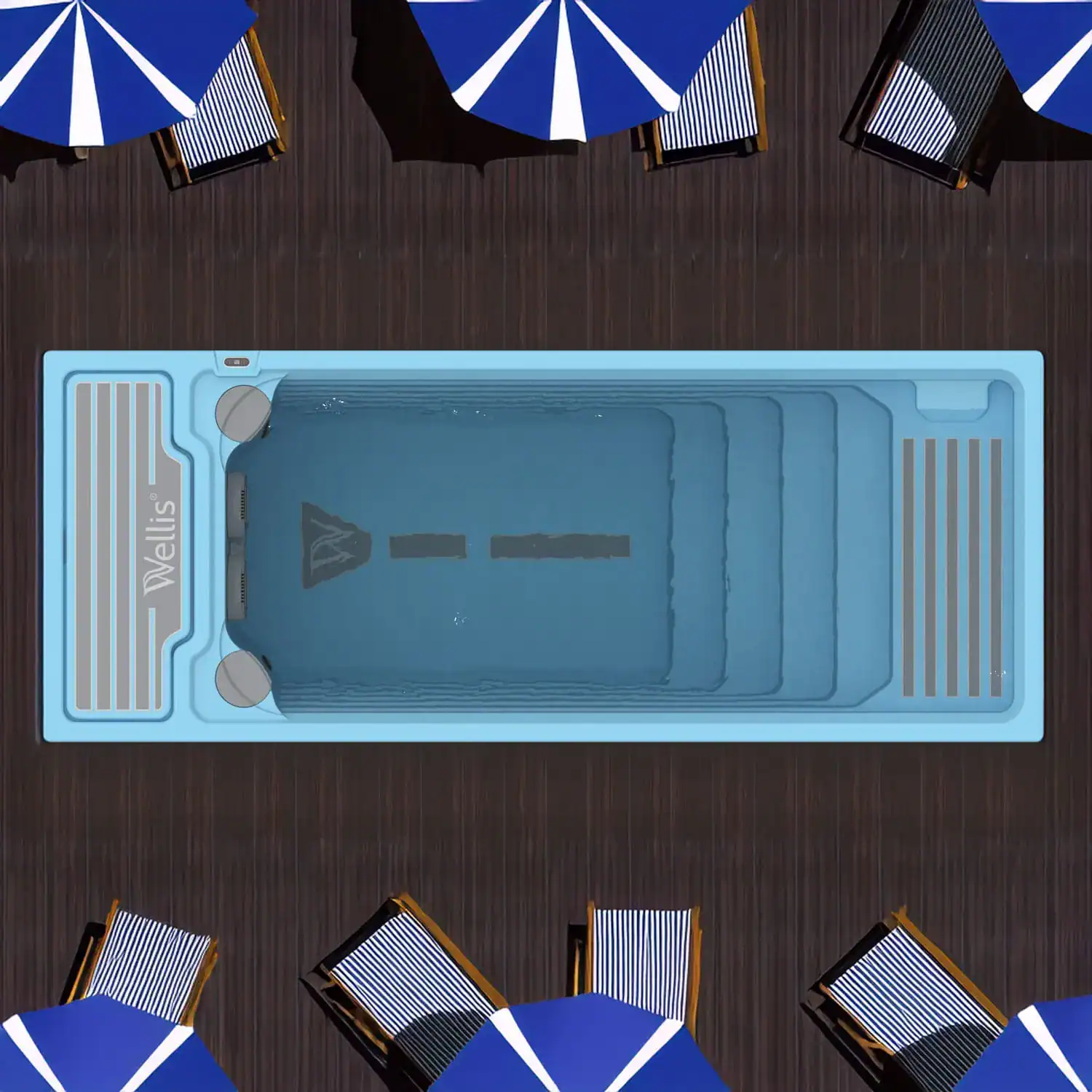 Beach Club Deluxe Swimming Pool - Image 3
